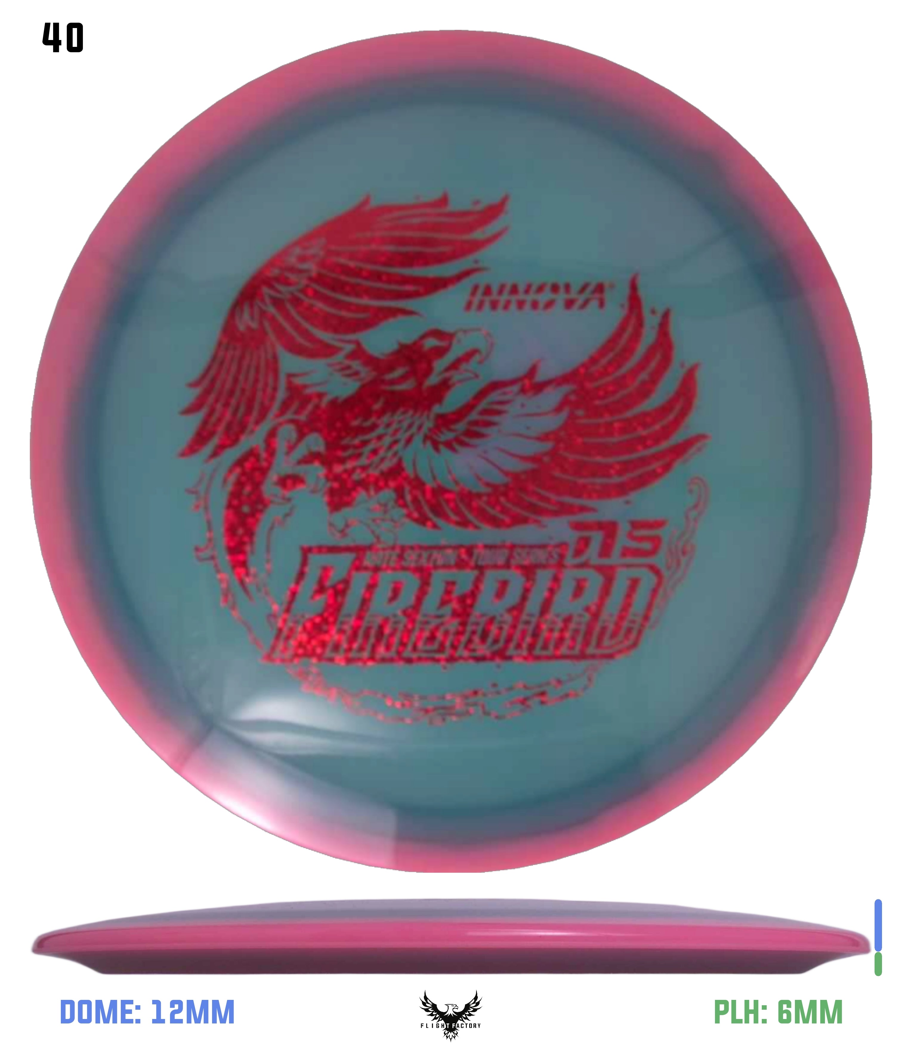 Innova Proto Glow Halo Champion Firebird - Nate Sexton Tour Series