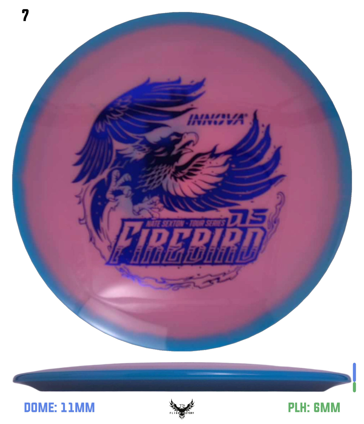Innova Proto Glow Halo Champion Firebird - Nate Sexton Tour Series (2025)