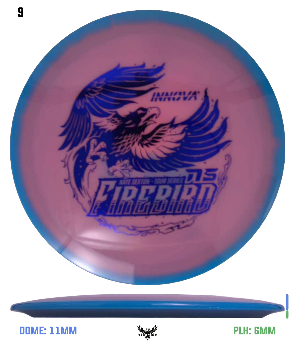 Innova Proto Glow Halo Champion Firebird - Nate Sexton Tour Series (2025)