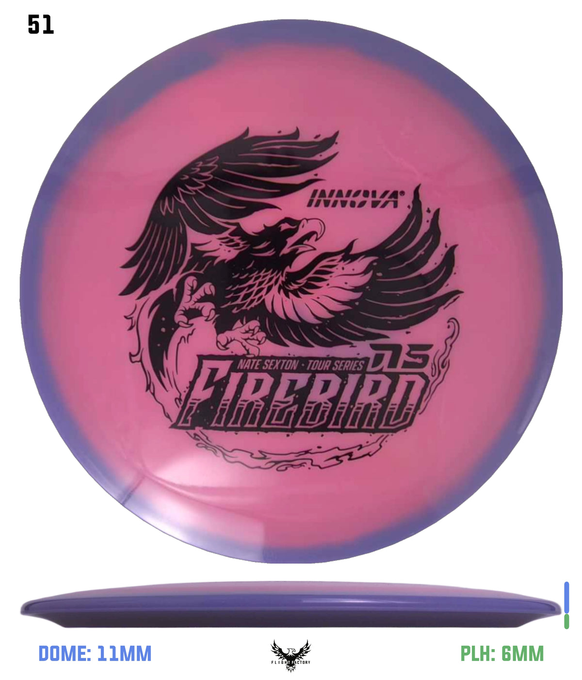 Innova Proto Glow Halo Champion Firebird - Nate Sexton Tour Series (2025)