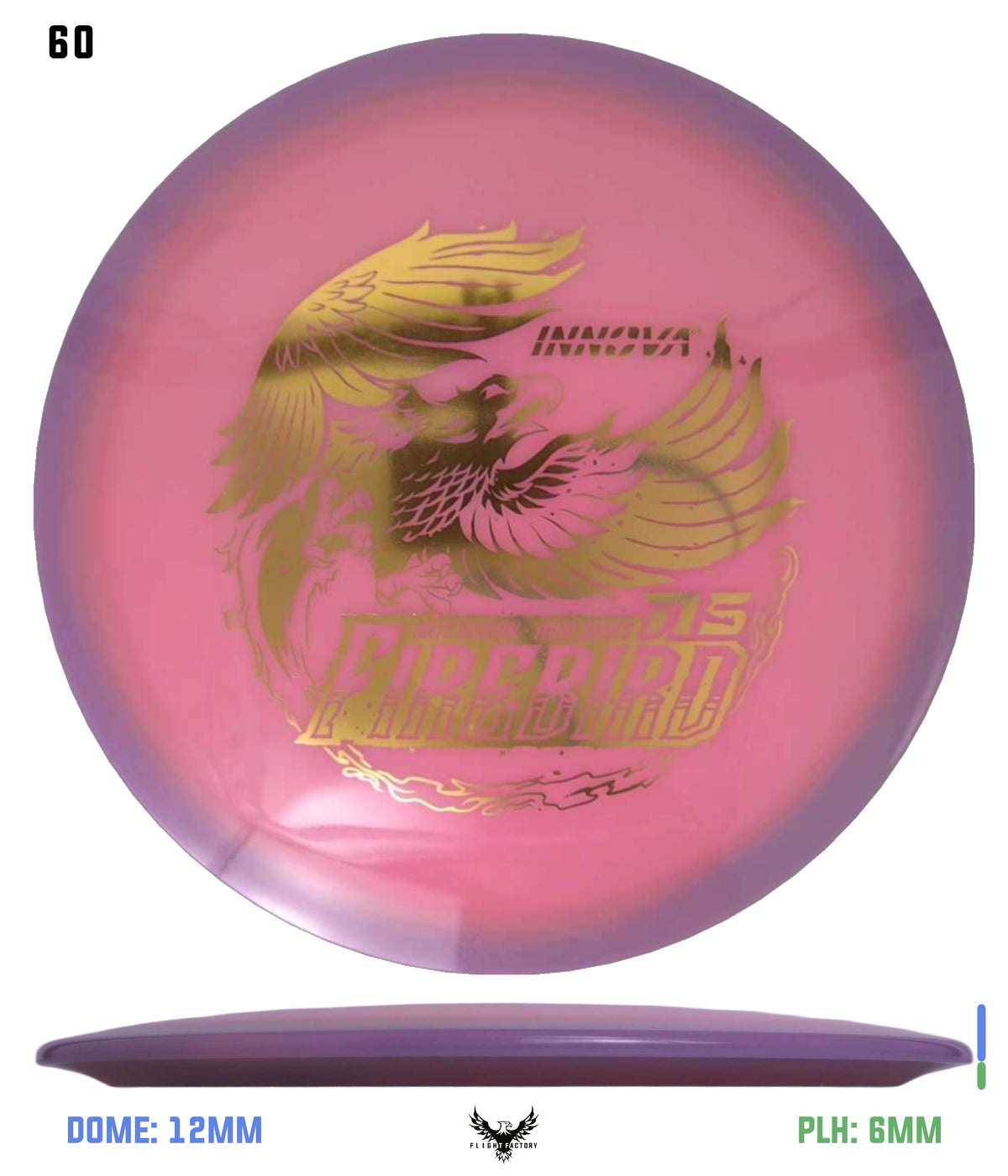 Innova Proto Glow Halo Champion Firebird - Nate Sexton Tour Series (2025)
