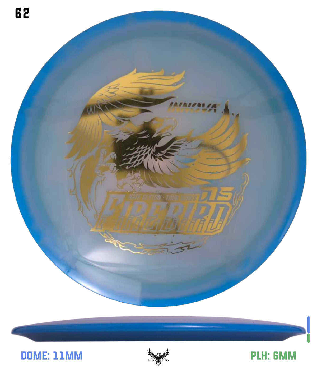 Innova Proto Glow Halo Champion Firebird - Nate Sexton Tour Series (2025)