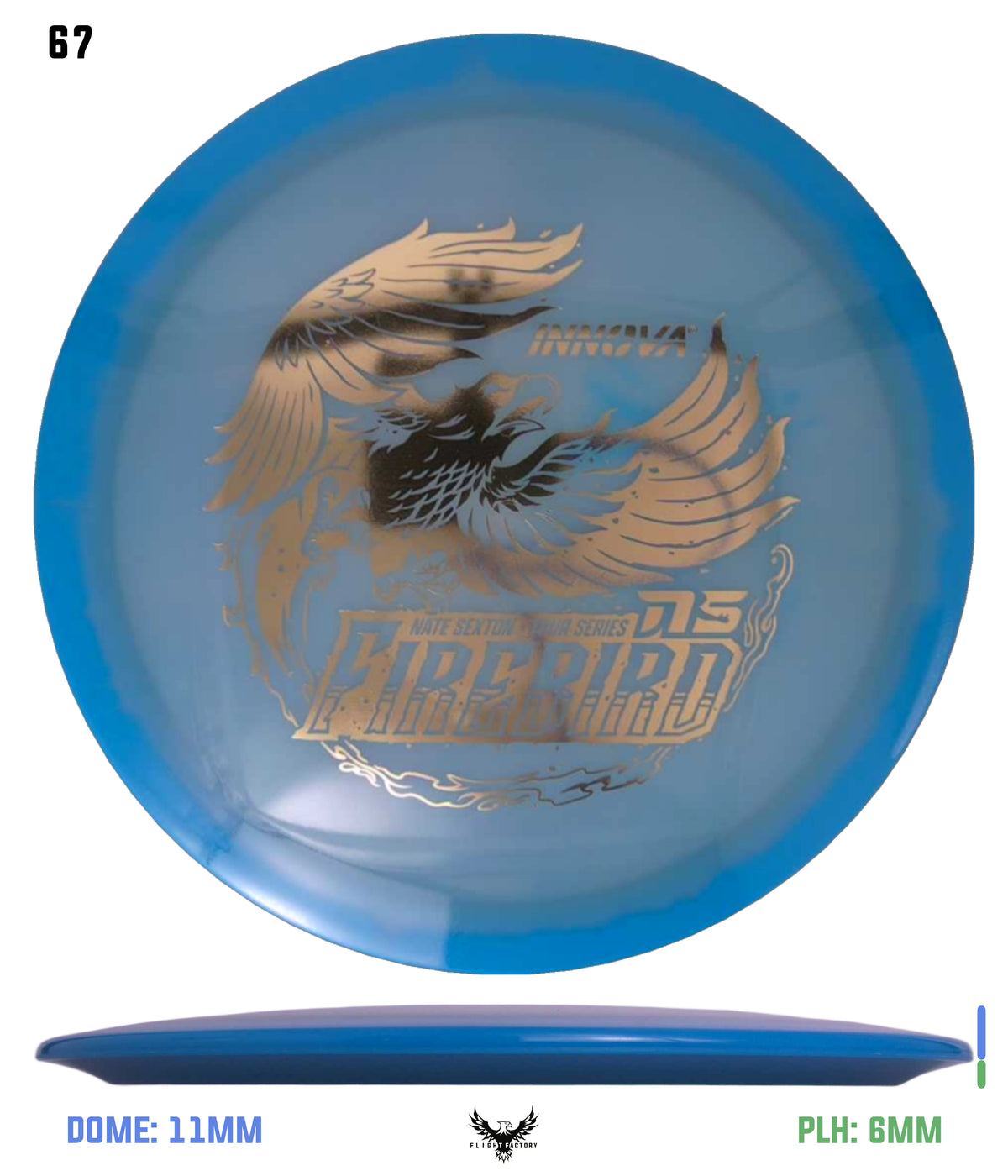 Innova Proto Glow Halo Champion Firebird - Nate Sexton Tour Series (2025)