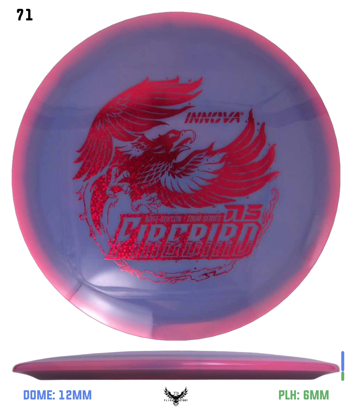 Innova Proto Glow Halo Champion Firebird - Nate Sexton Tour Series (2025)