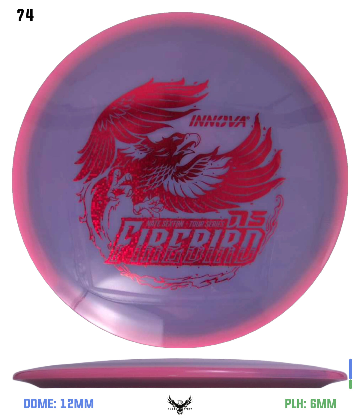 Innova Proto Glow Halo Champion Firebird - Nate Sexton Tour Series (2025)