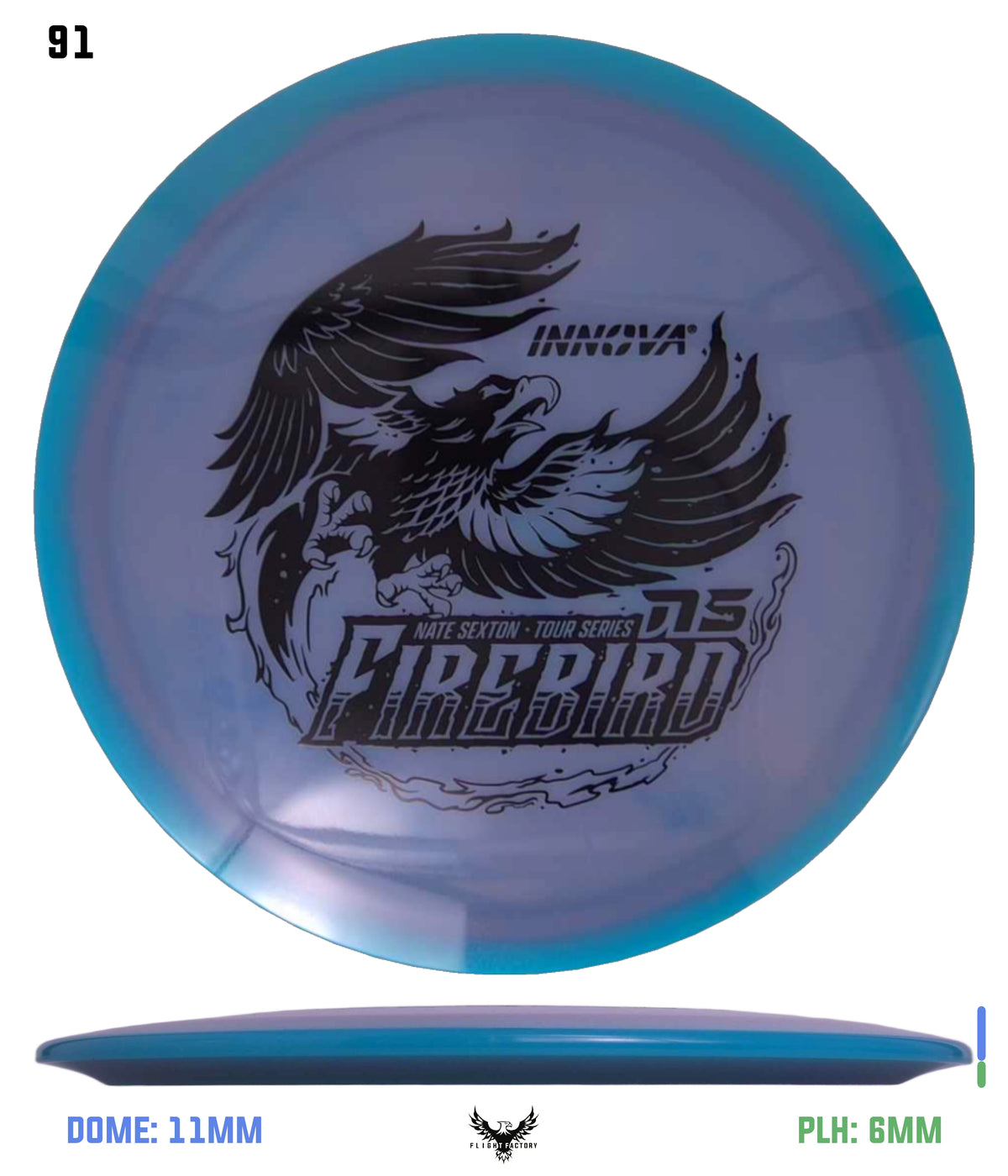 Innova Proto Glow Halo Champion Firebird - Nate Sexton Tour Series (2025)