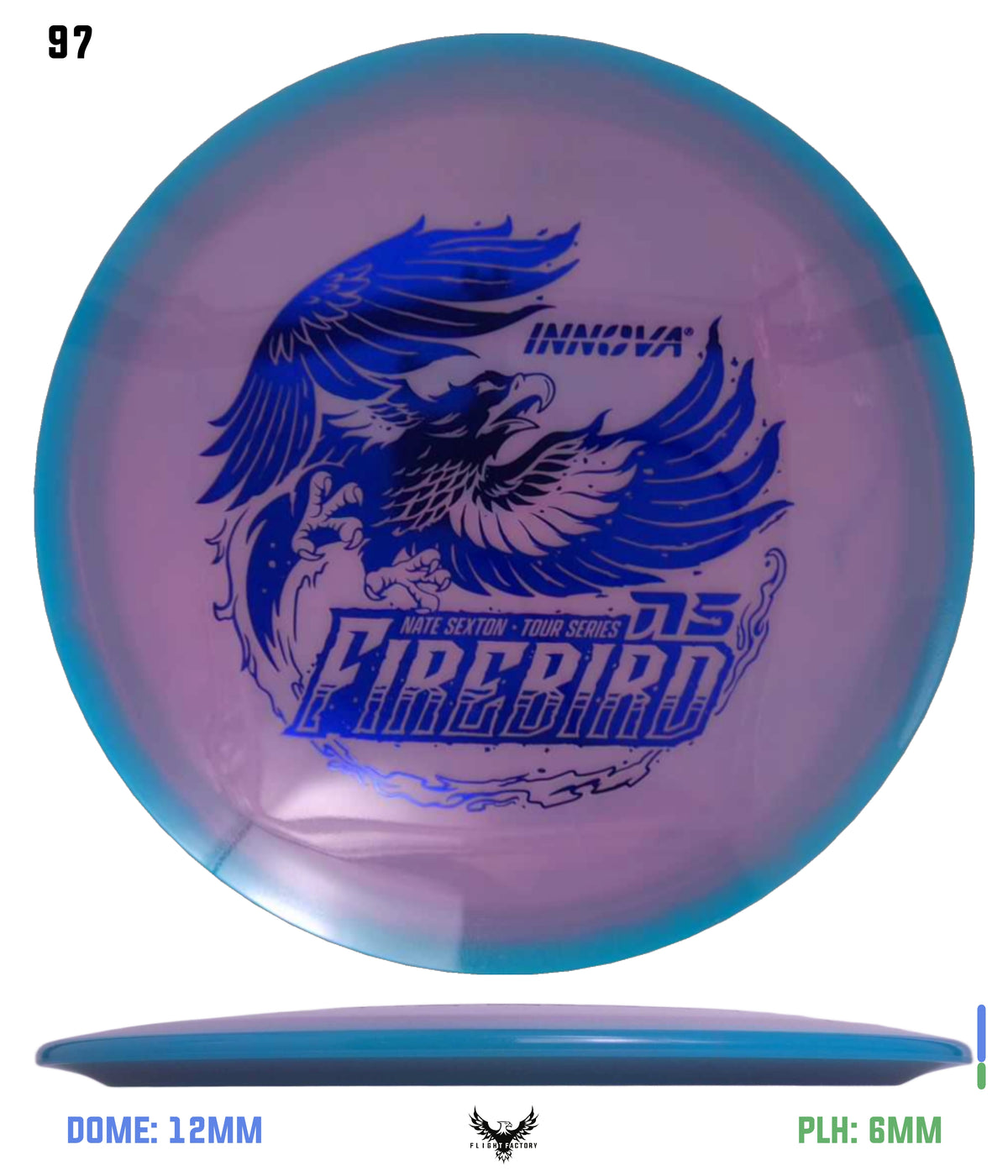 Innova Proto Glow Halo Champion Firebird - Nate Sexton Tour Series (2025)