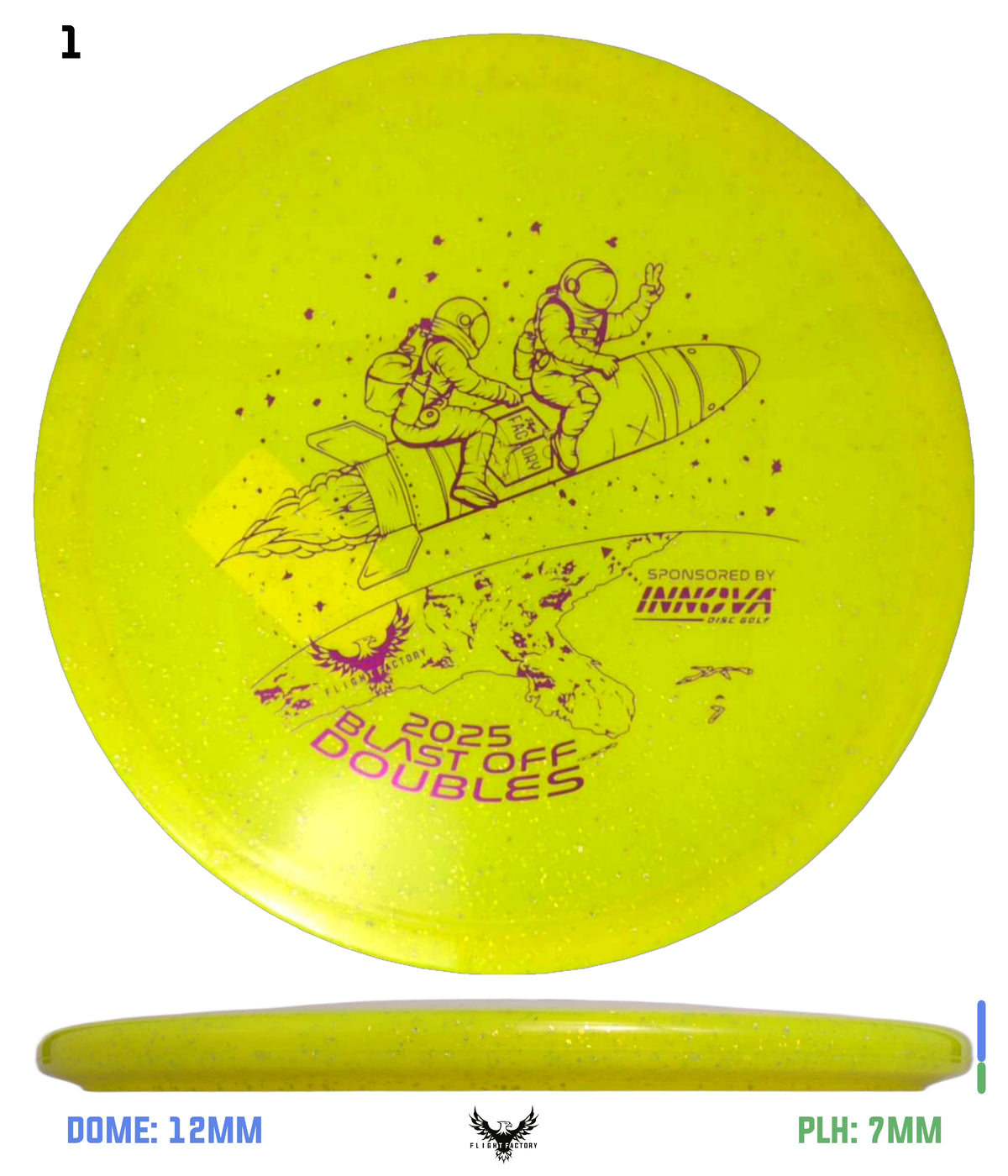 Innova Champion Metal Flake Gator - 2025 Blast Off Doubles