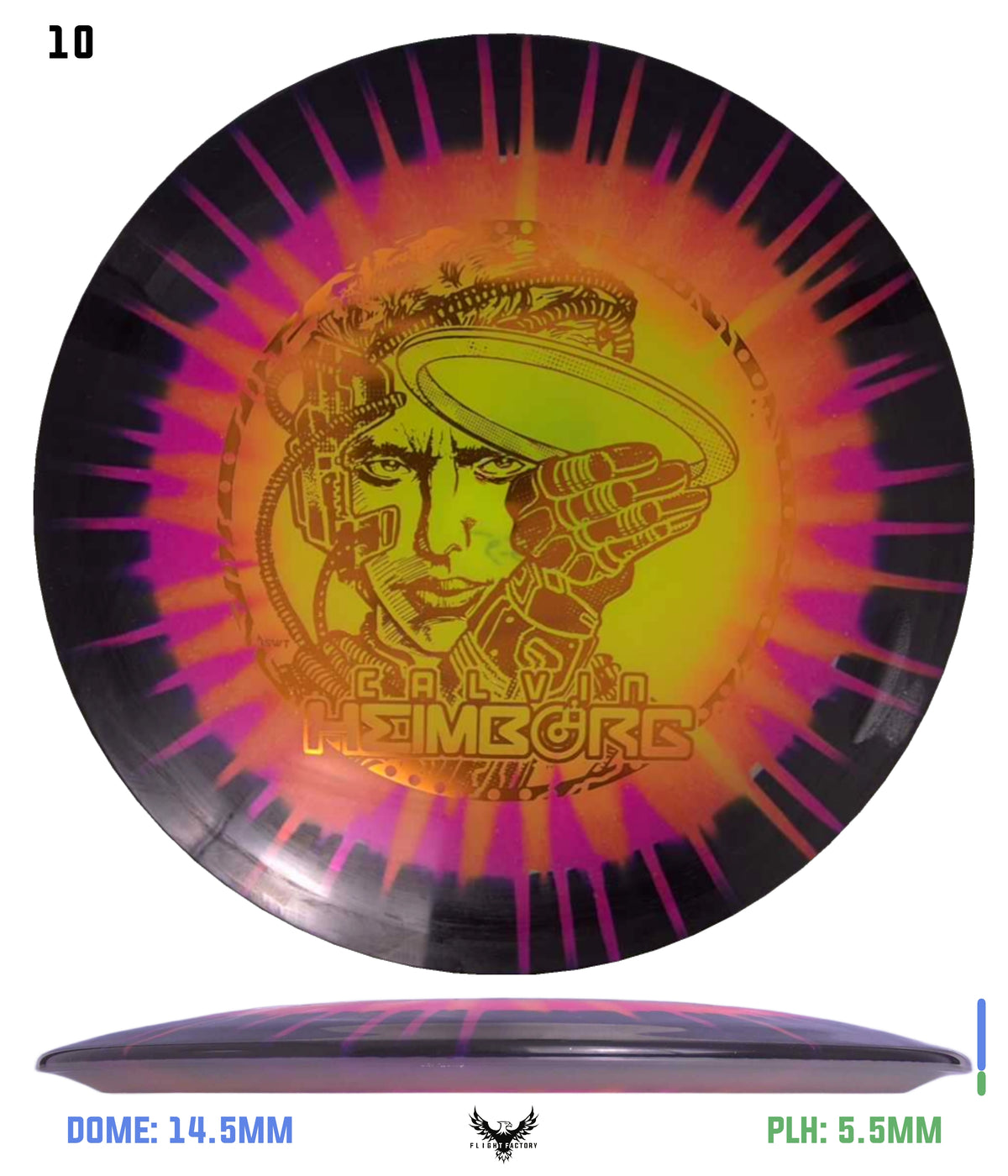 Innova I-Dye Champion Eagle - Calvin HeimBORG 3.0