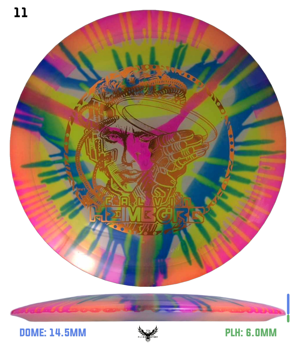 Innova I-Dye Champion Eagle - Calvin HeimBORG 3.0