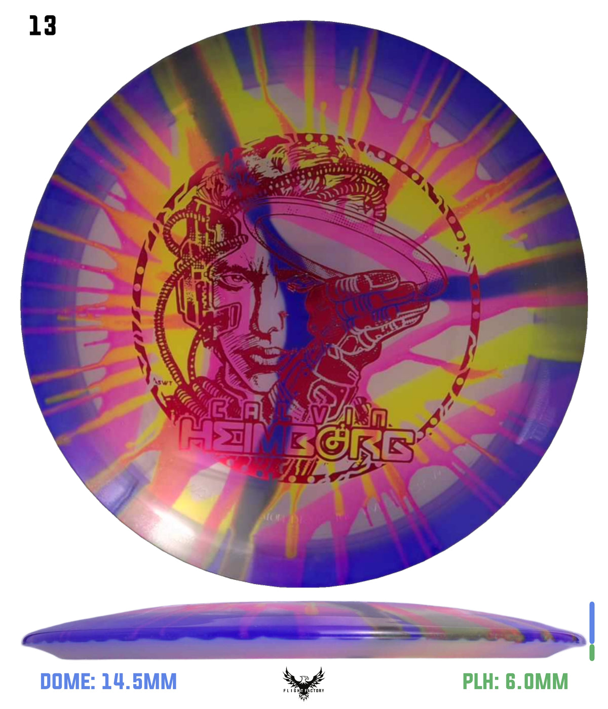 Innova I-Dye Champion Eagle - Calvin HeimBORG 3.0