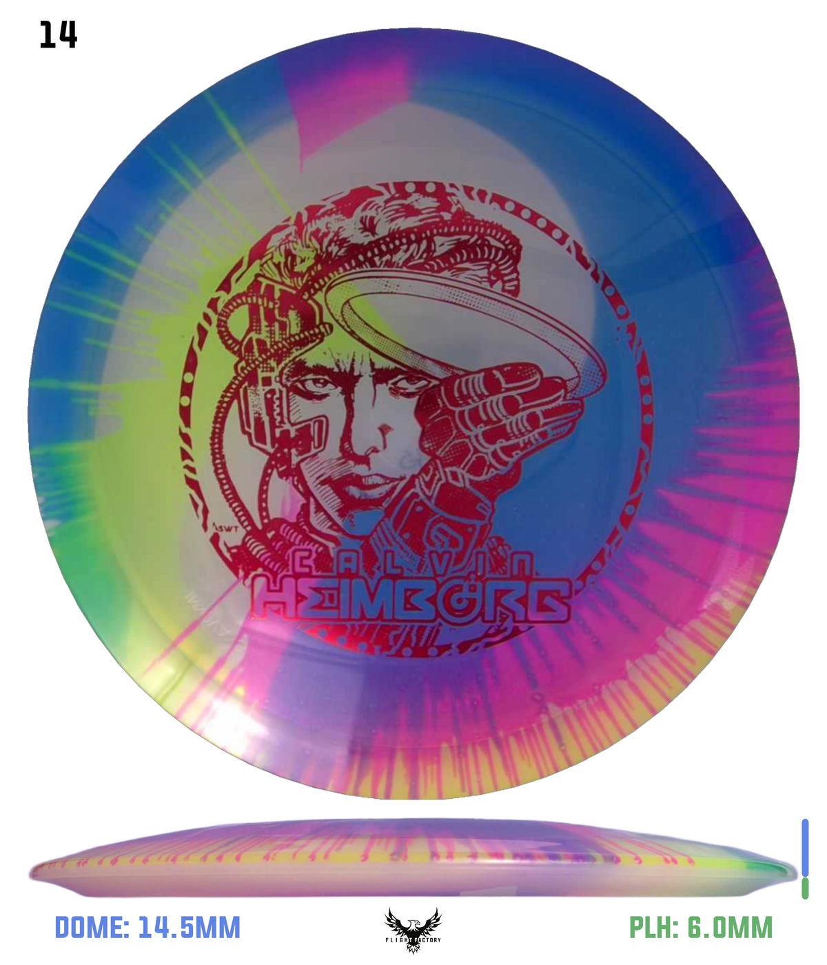 Innova I-Dye Champion Eagle - Calvin HeimBORG 3.0