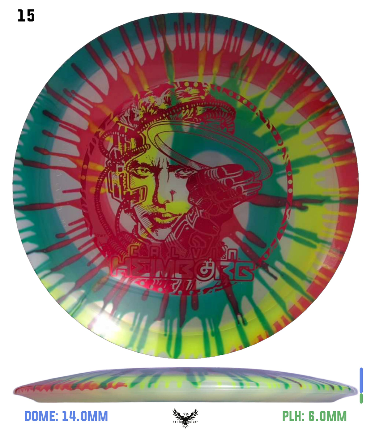 Innova I-Dye Champion Eagle - Calvin HeimBORG 3.0