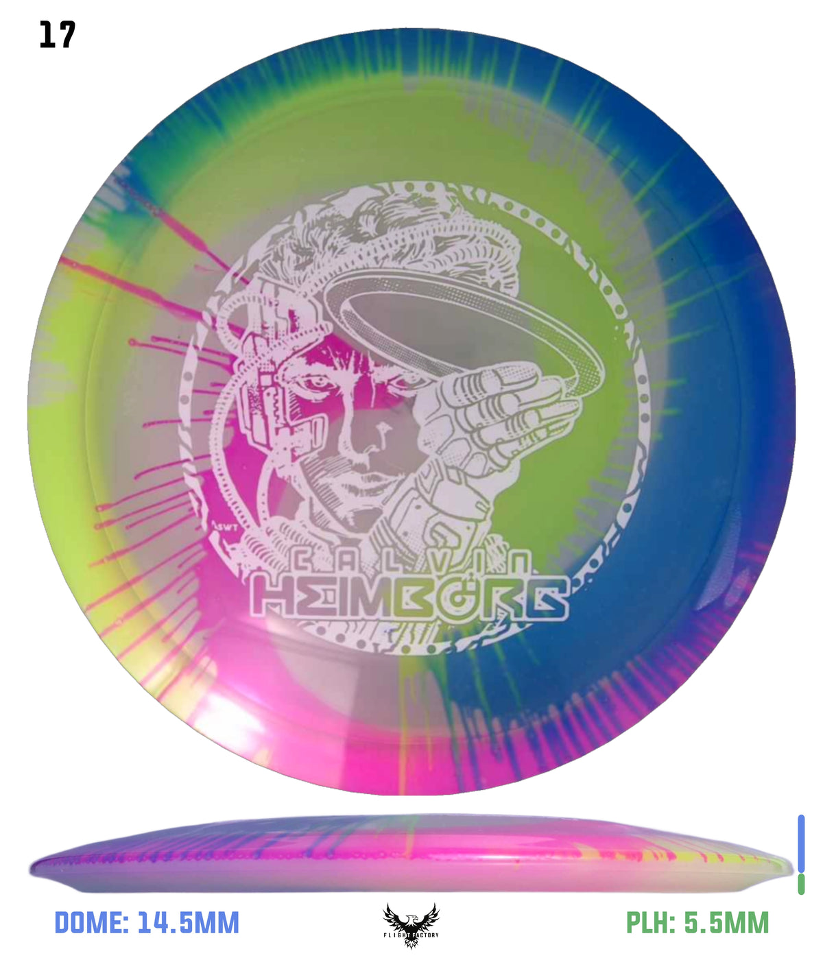 Innova I-Dye Champion Eagle - Calvin HeimBORG 3.0