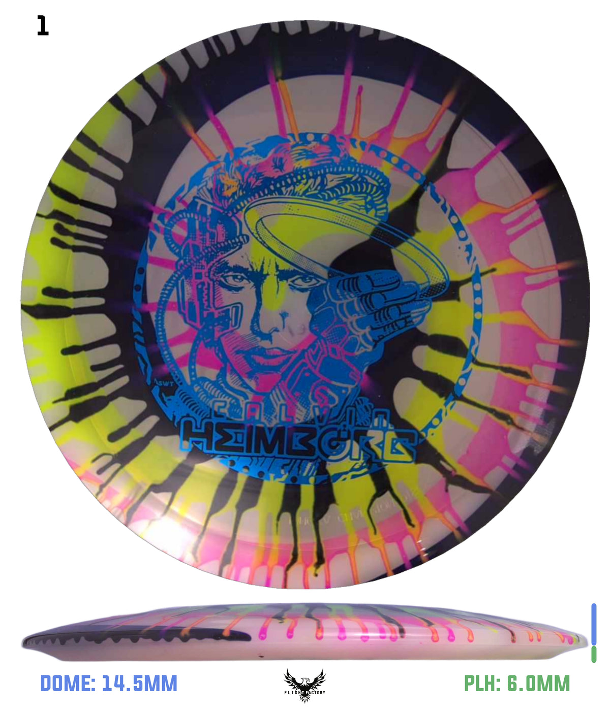 Innova I-Dye Champion Eagle - Calvin HeimBORG 3.0