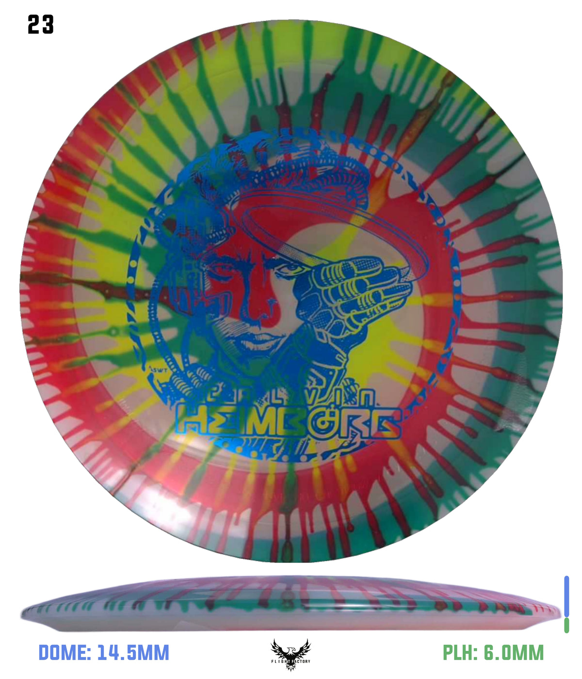 Innova I-Dye Champion Eagle - Calvin HeimBORG 3.0