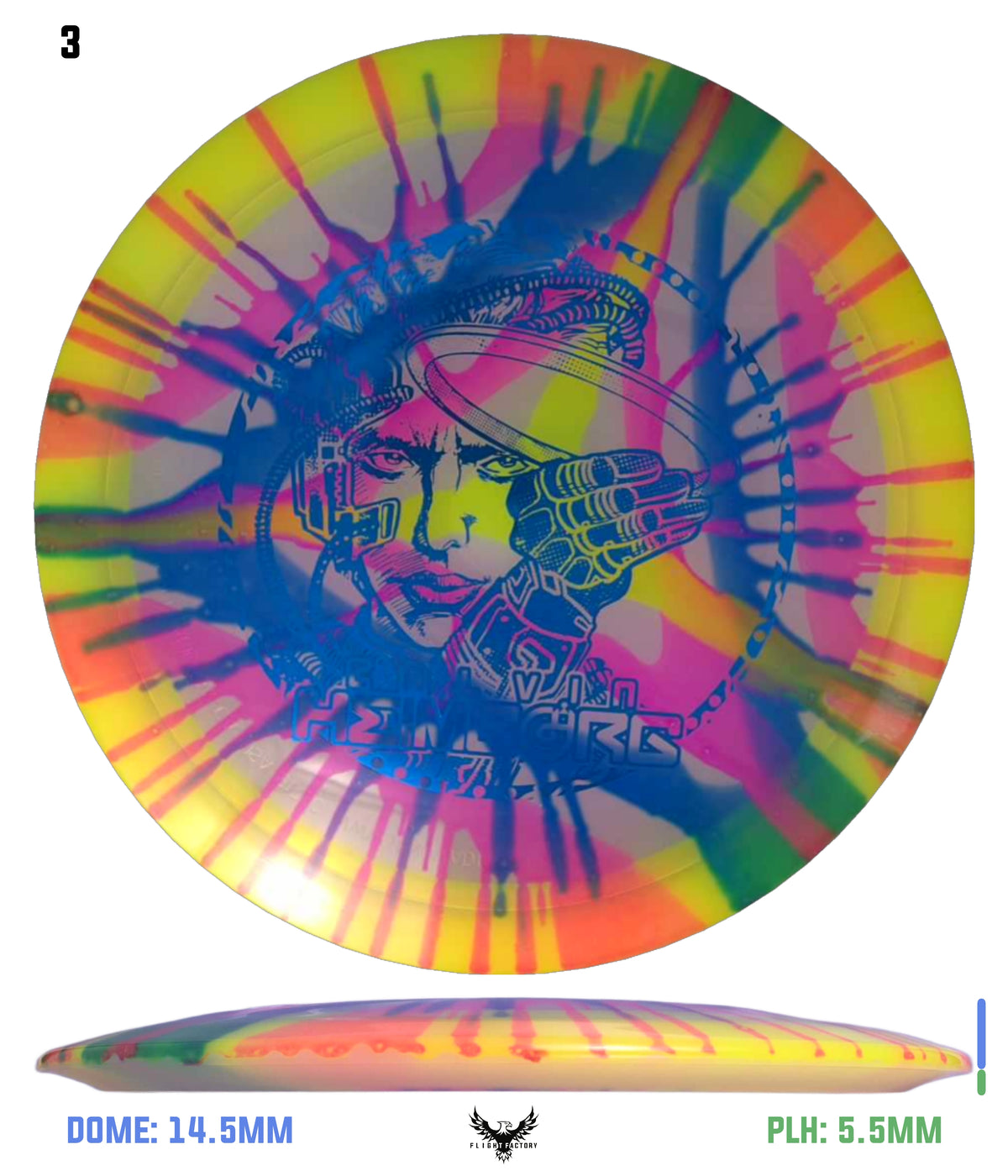 Innova I-Dye Champion Eagle - Calvin HeimBORG 3.0