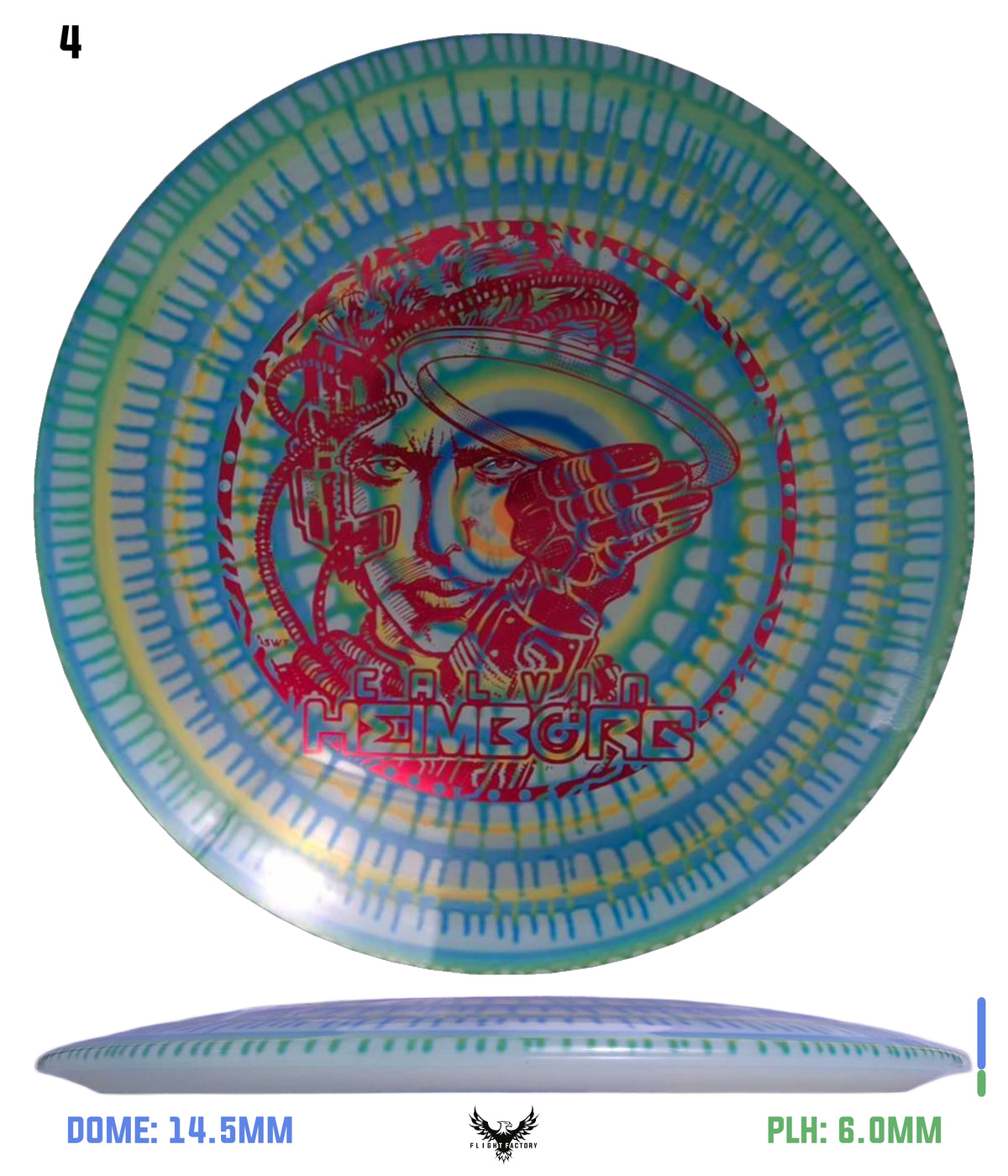 Innova I-Dye Champion Eagle - Calvin HeimBORG 3.0