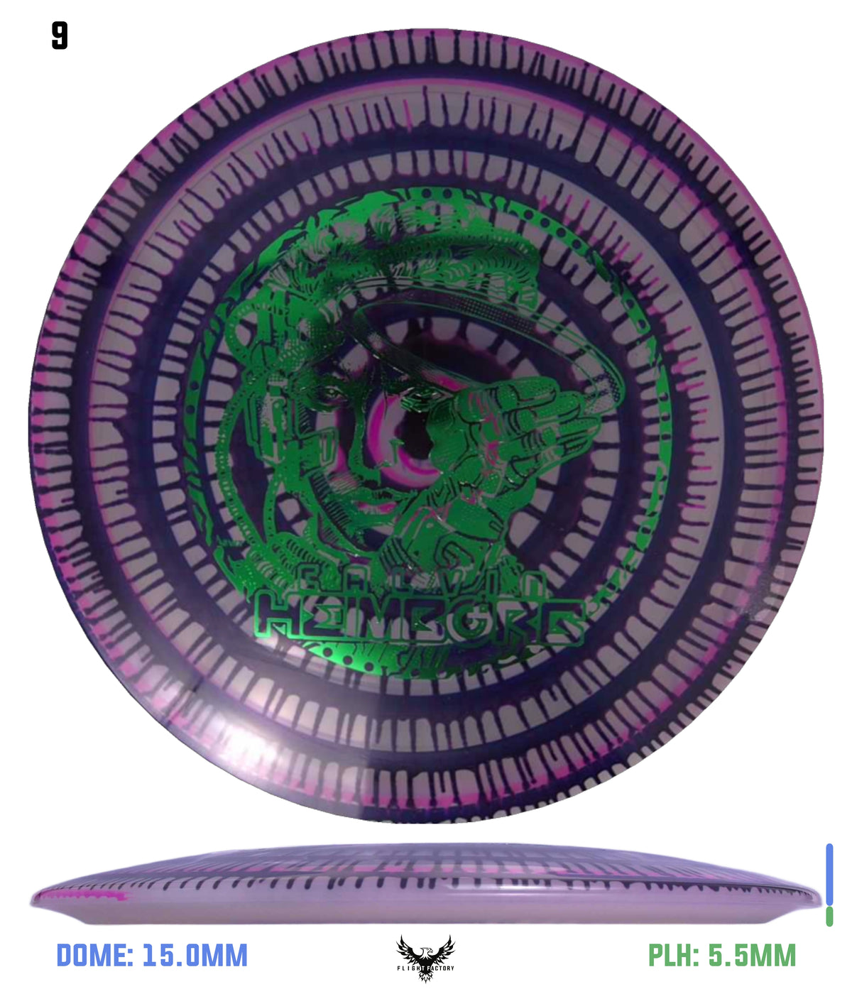 Innova I-Dye Champion Eagle - Calvin HeimBORG 3.0