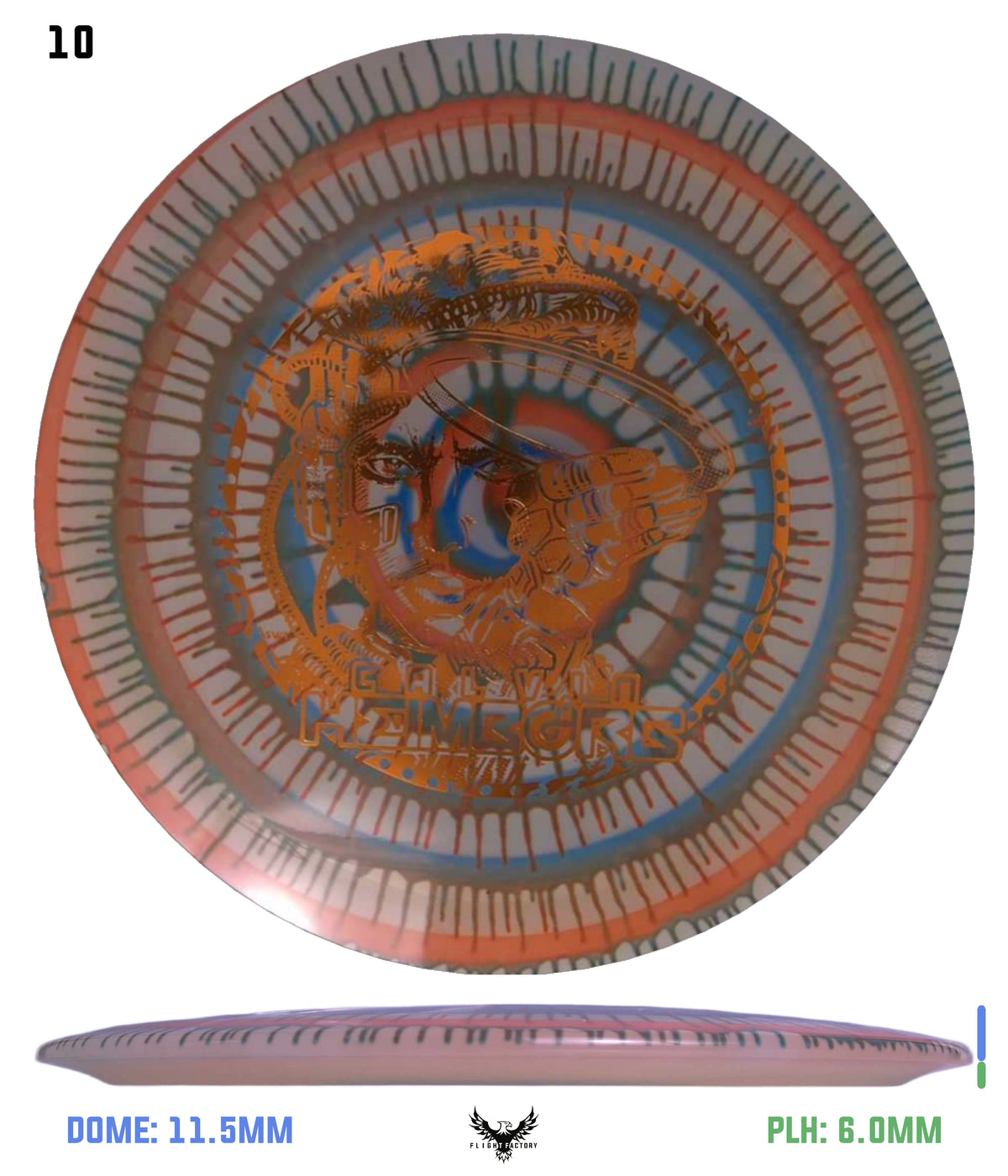 Innova Champion I-Dye Firebird - Calvin HeimBORG 3.0
