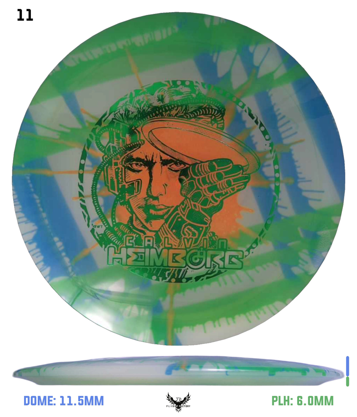 Innova Champion I-Dye Firebird - Calvin HeimBORG 3.0
