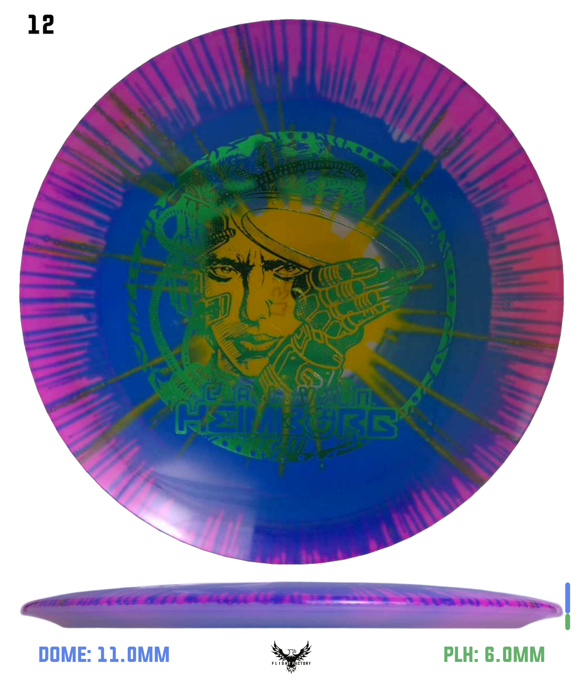 Innova Champion I-Dye Firebird - Calvin HeimBORG 3.0