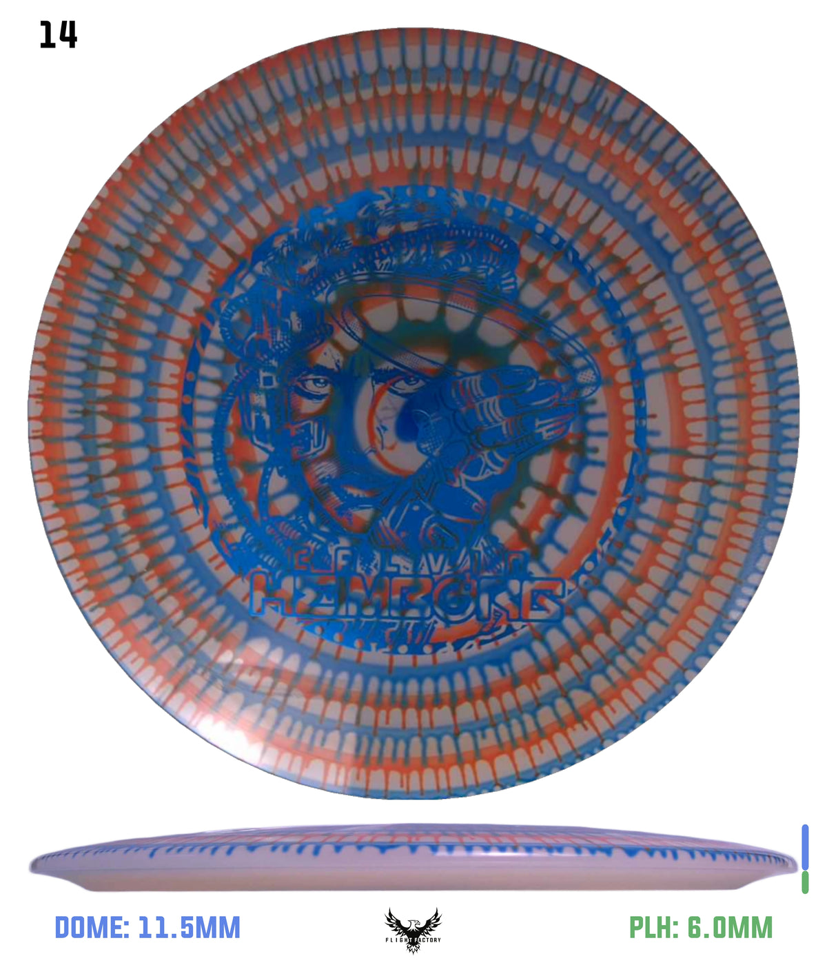 Innova Champion I-Dye Firebird - Calvin HeimBORG 3.0