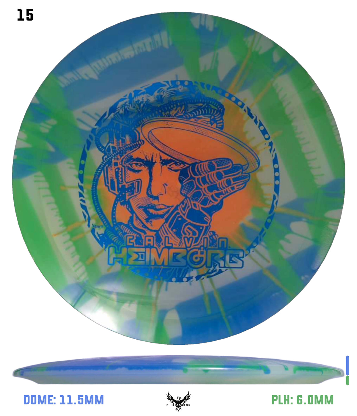 Innova Champion I-Dye Firebird - Calvin HeimBORG 3.0
