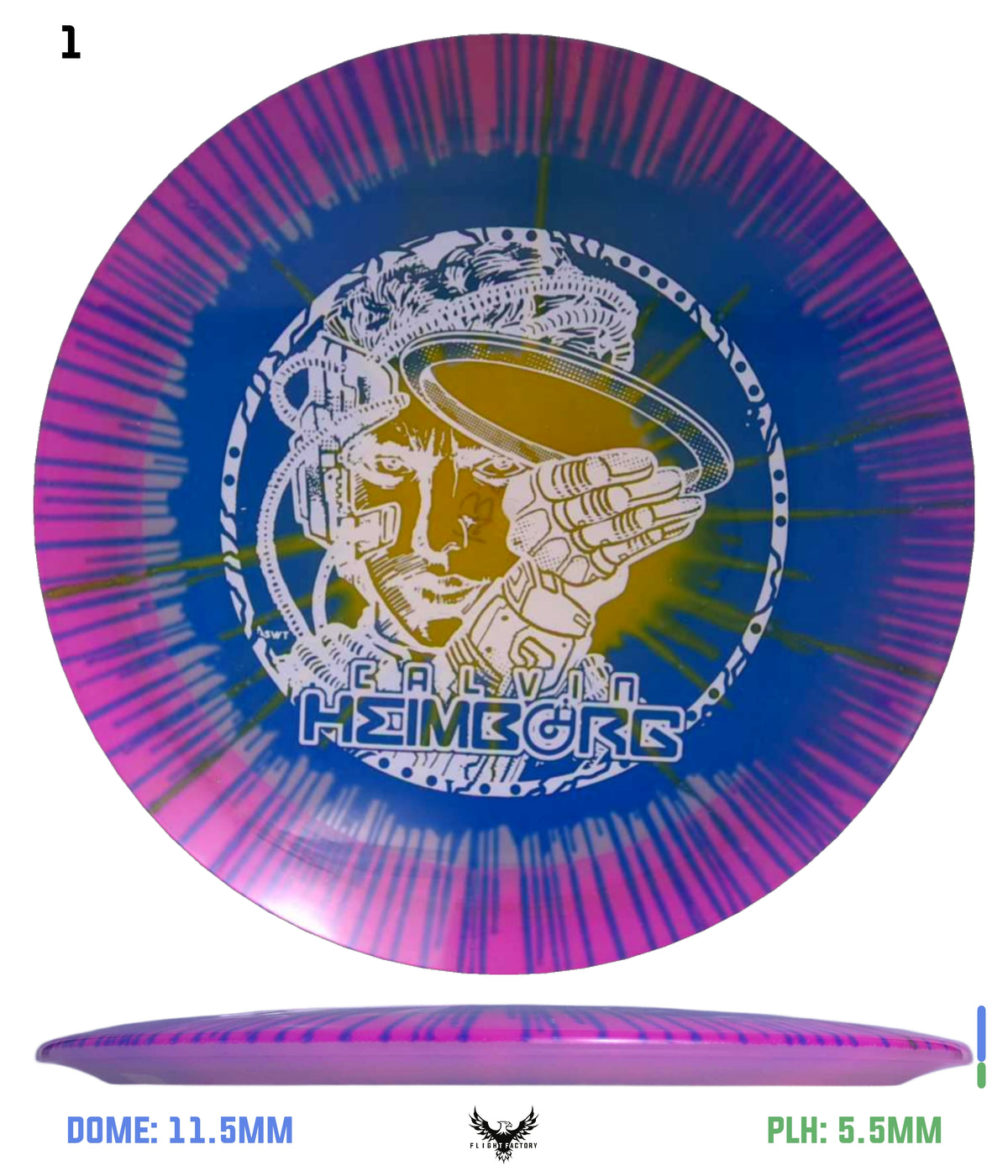 Innova Champion I-Dye Firebird - Calvin HeimBORG 3.0