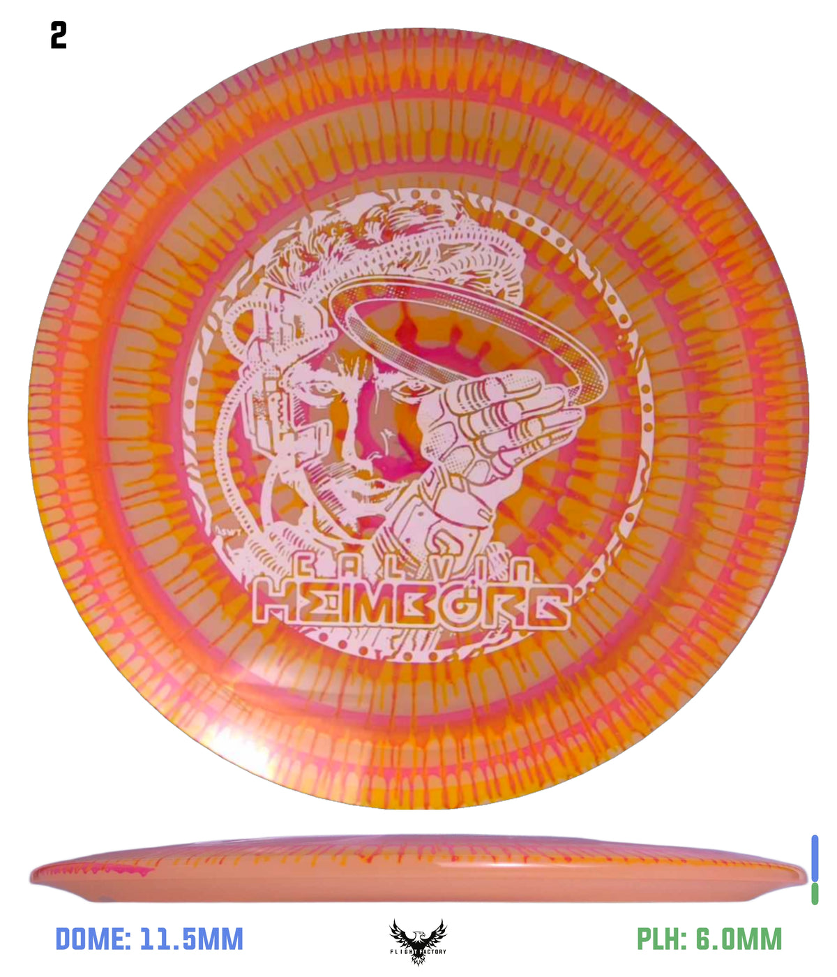 Innova Champion I-Dye Firebird - Calvin HeimBORG 3.0