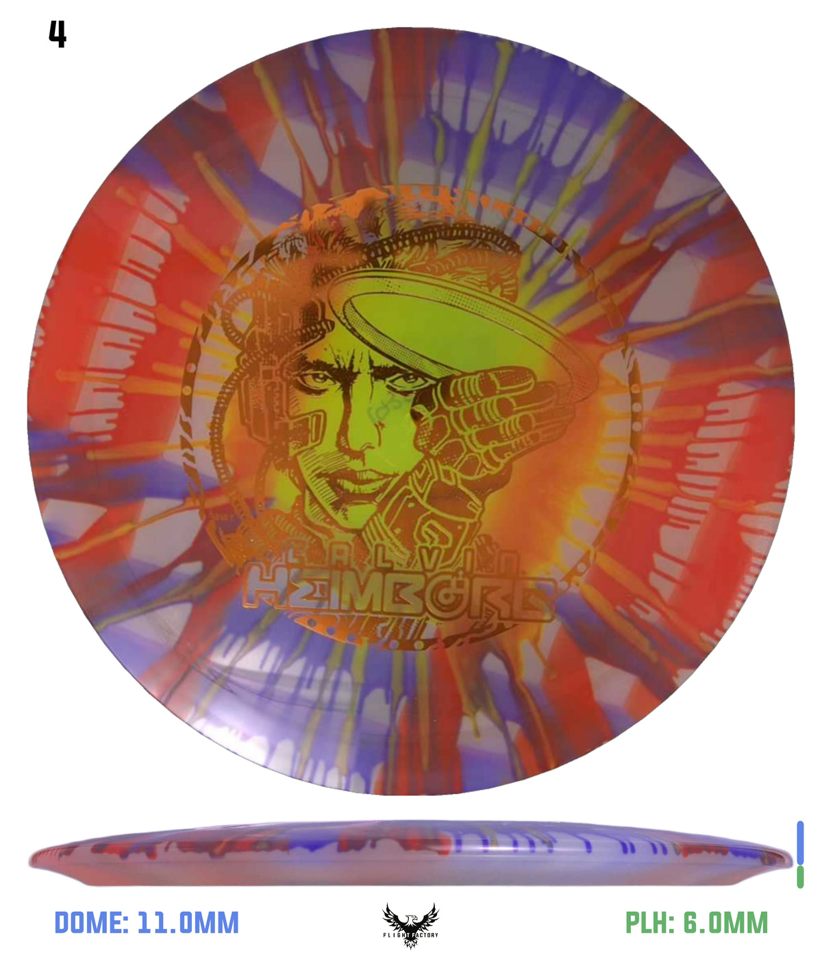 Innova Champion I-Dye Firebird - Calvin HeimBORG 3.0