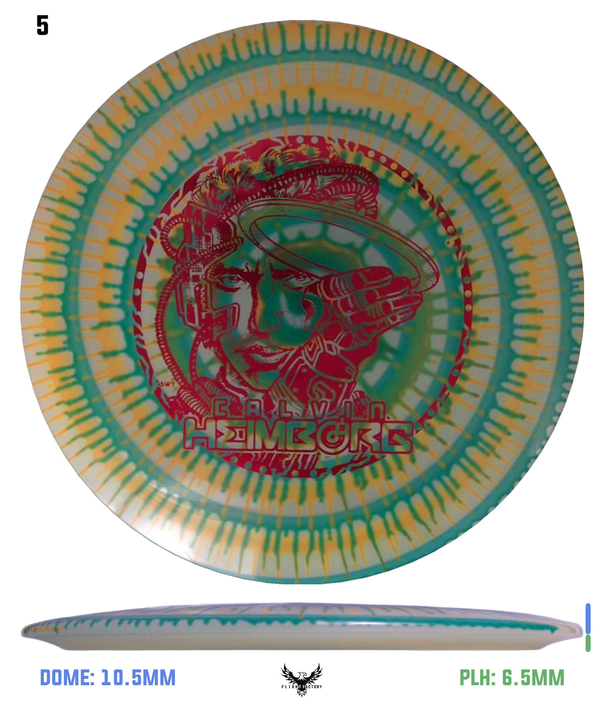 Innova Champion I-Dye Firebird - Calvin HeimBORG 3.0