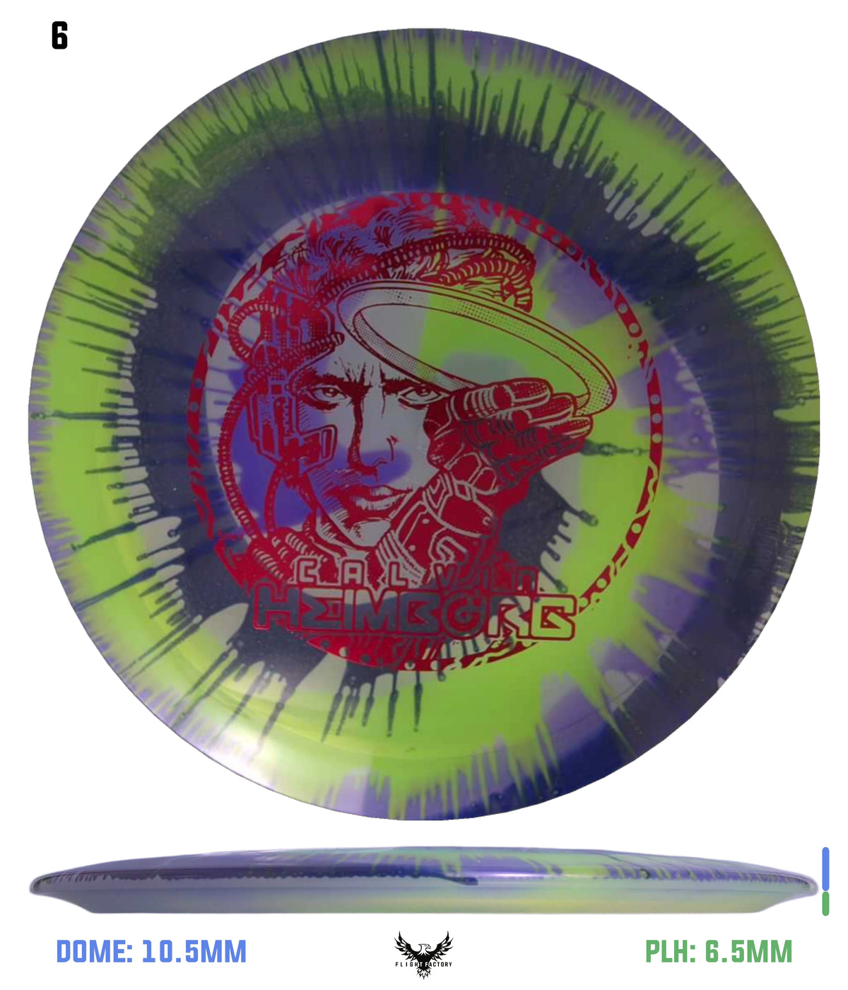 Innova Champion I-Dye Firebird - Calvin HeimBORG 3.0