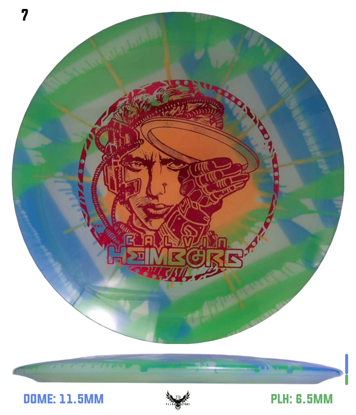 Innova Champion I-Dye Firebird - Calvin HeimBORG 3.0