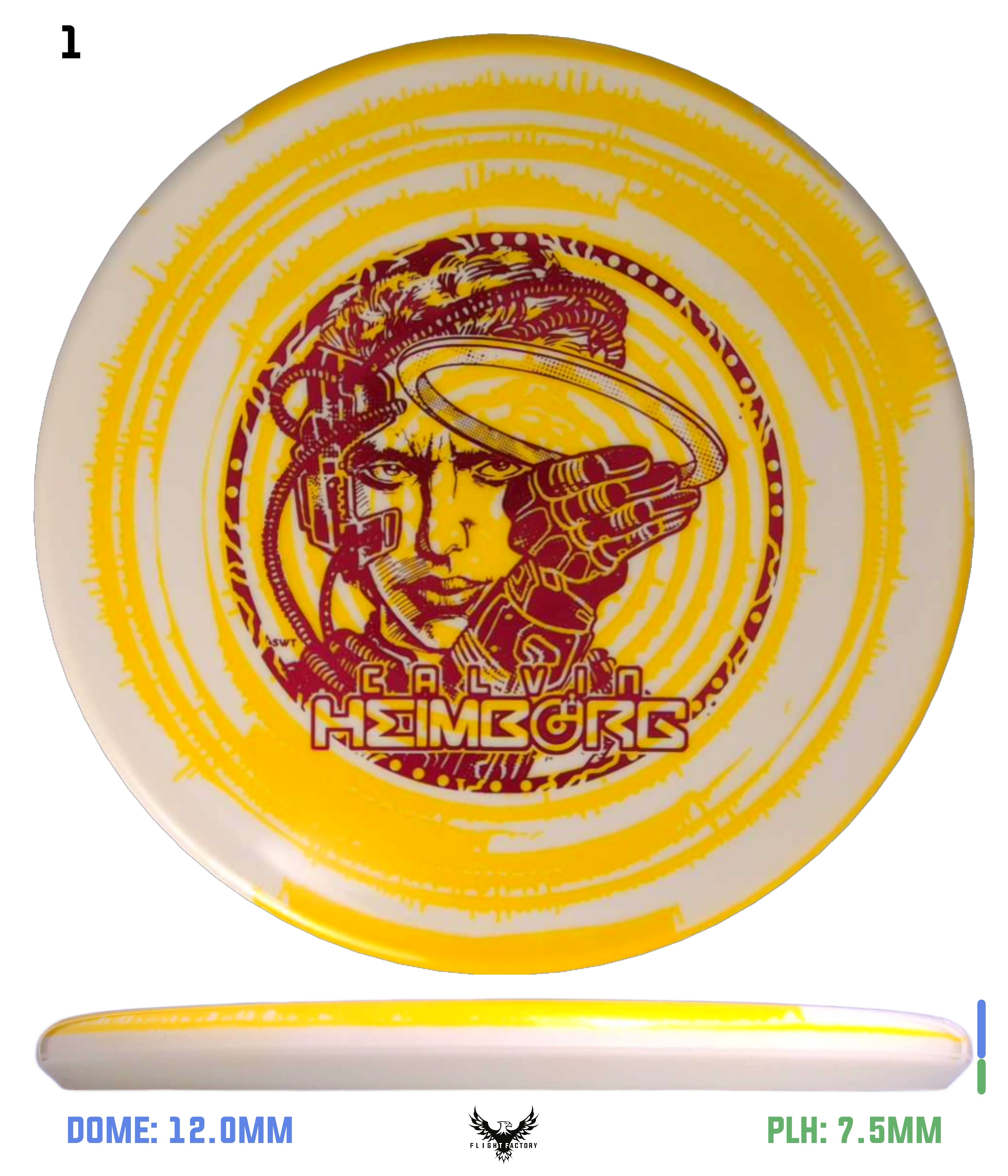 Innova I-Dye Star Toro - Calvin HeimBORG 3.0 - Flight Factory Discs