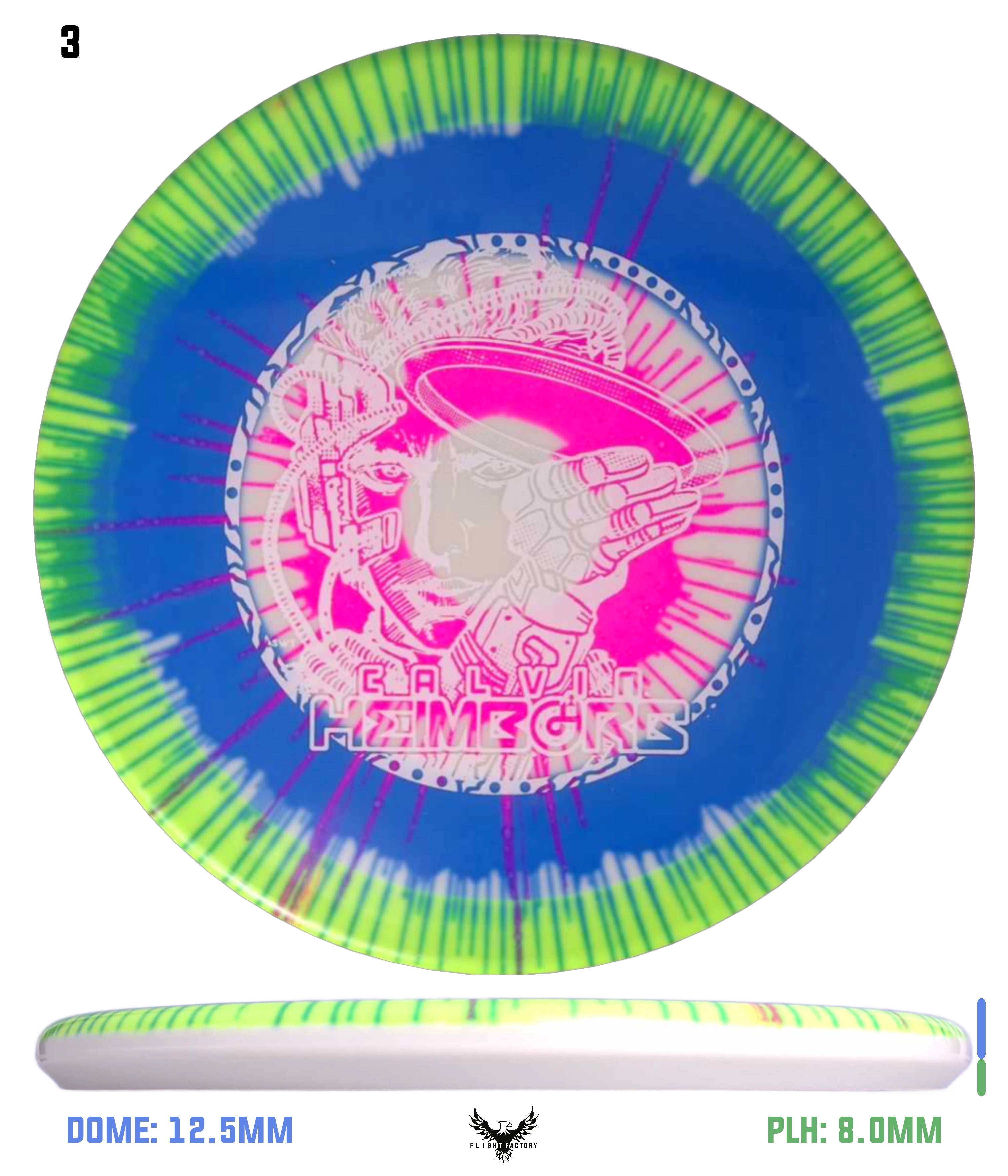 Innova I-Dye Star Toro - Calvin HeimBORG 3.0 - Flight Factory Discs