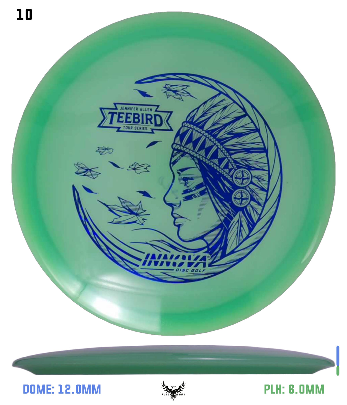 Innova Proto Champion Color Glow Teebird - Jennifer Allen Tour Series (2025)