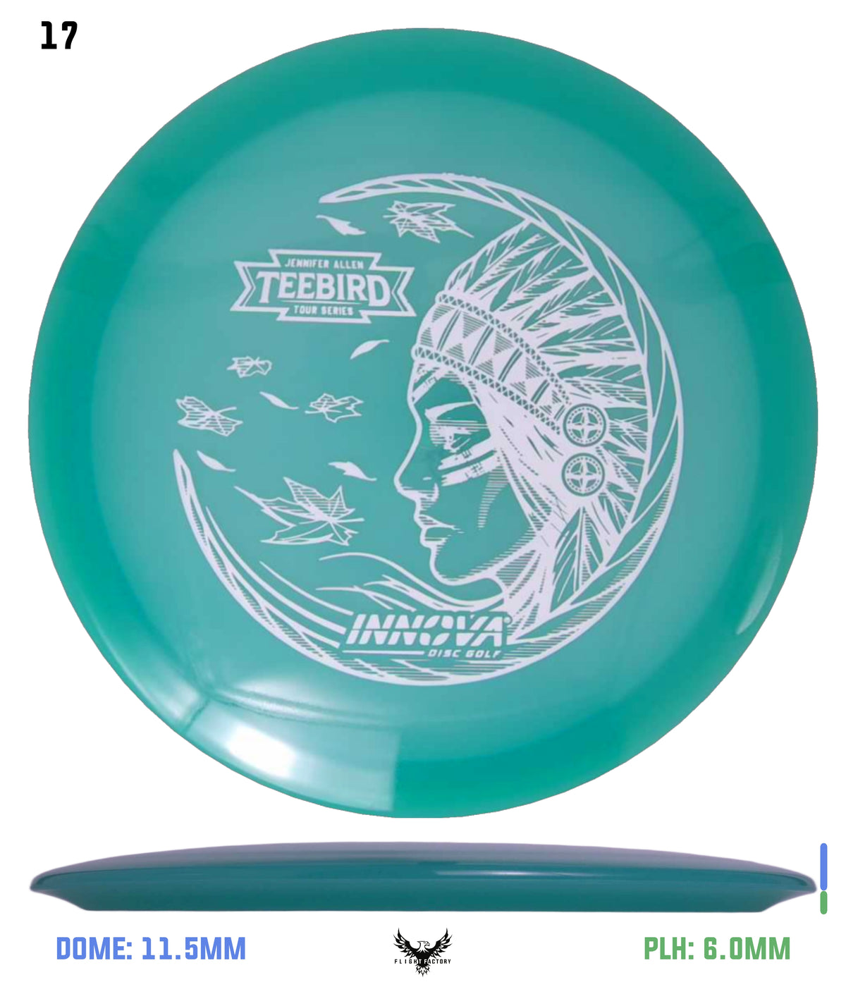 Innova Proto Champion Color Glow Teebird - Jennifer Allen Tour Series (2025)