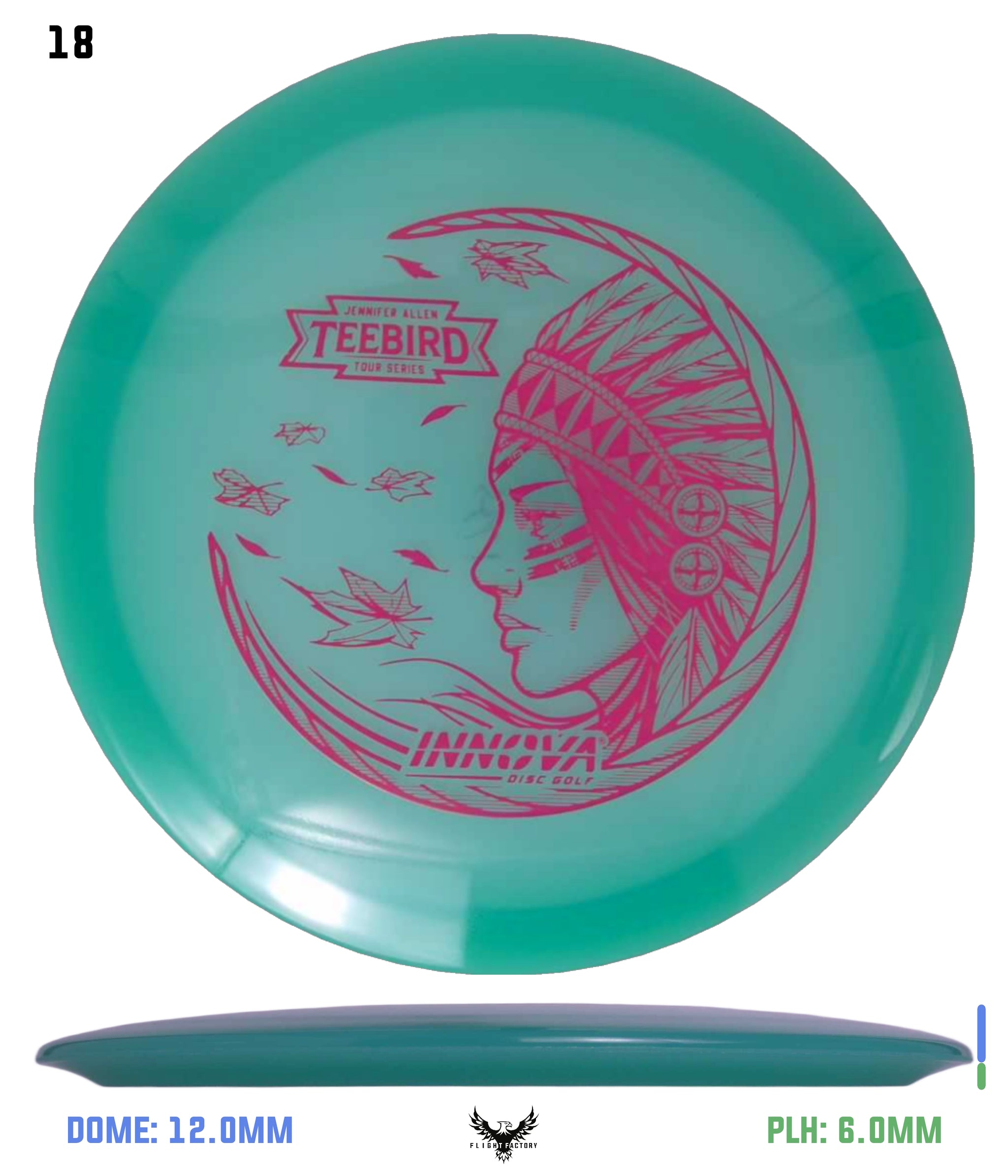 Innova Proto Champion Color Glow Teebird - Jennifer Allen