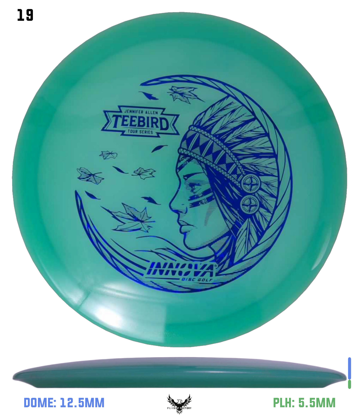Innova Proto Champion Color Glow Teebird - Jennifer Allen Tour Series (2025)
