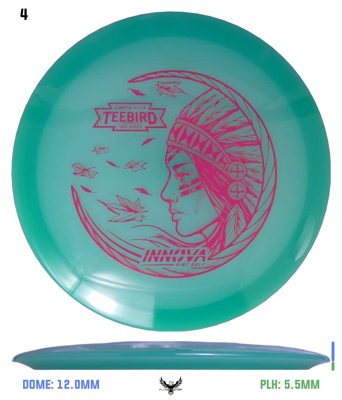 Innova Proto Champion Color Glow Teebird - Jennifer Allen Tour Series (2025)