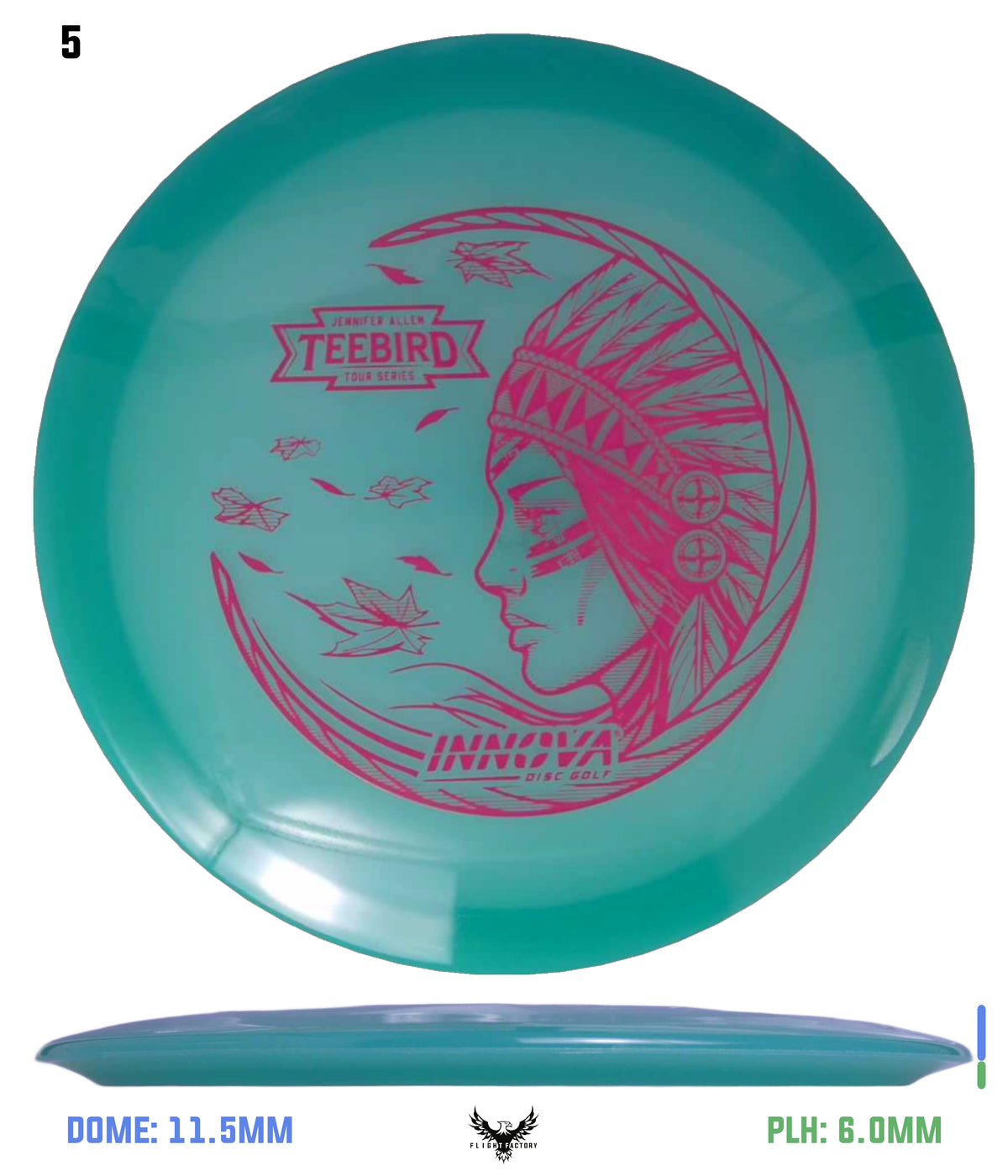 Innova Proto Champion Color Glow Teebird - Jennifer Allen Tour Series (2025)