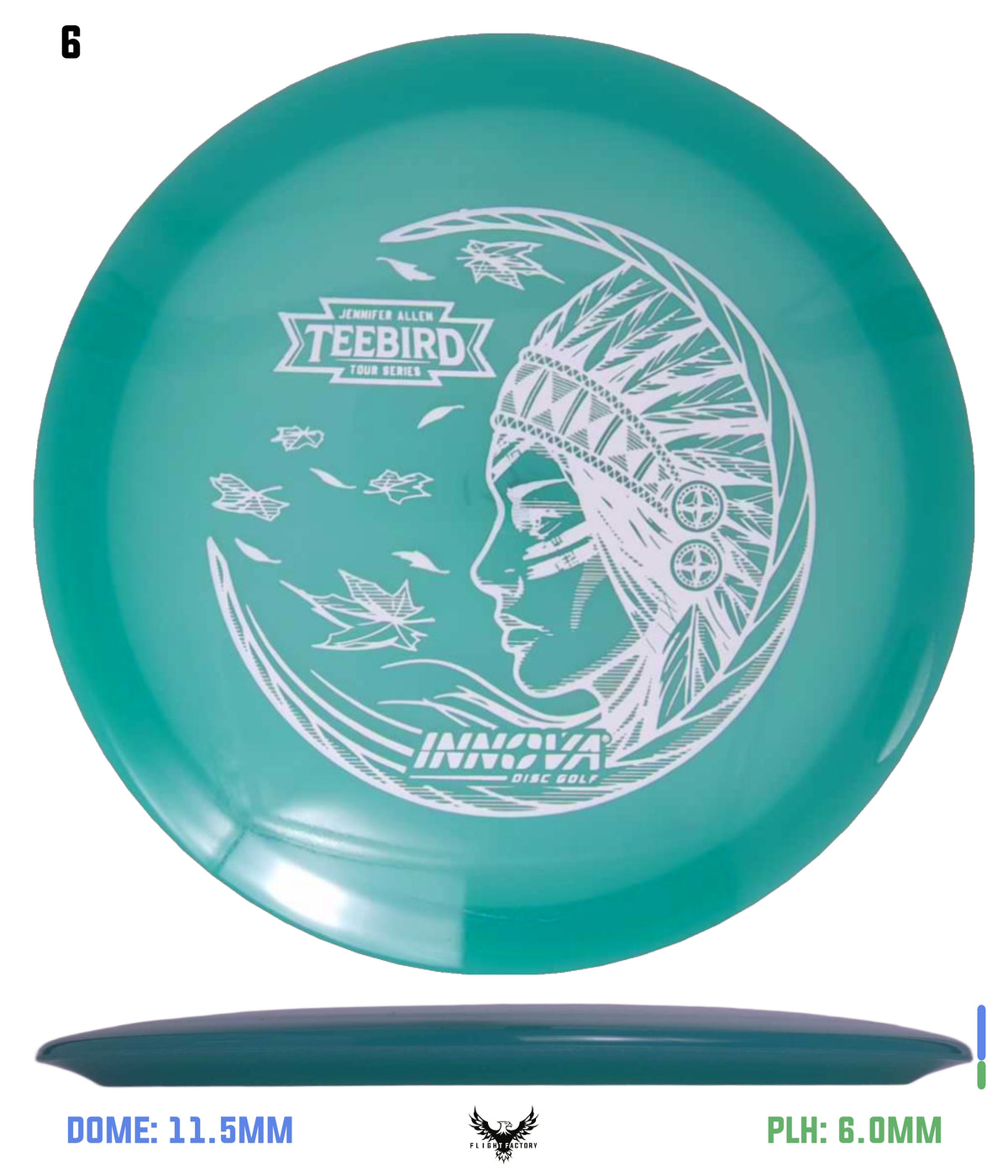 Innova Proto Champion Color Glow Teebird - Jennifer Allen Tour Series (2025)