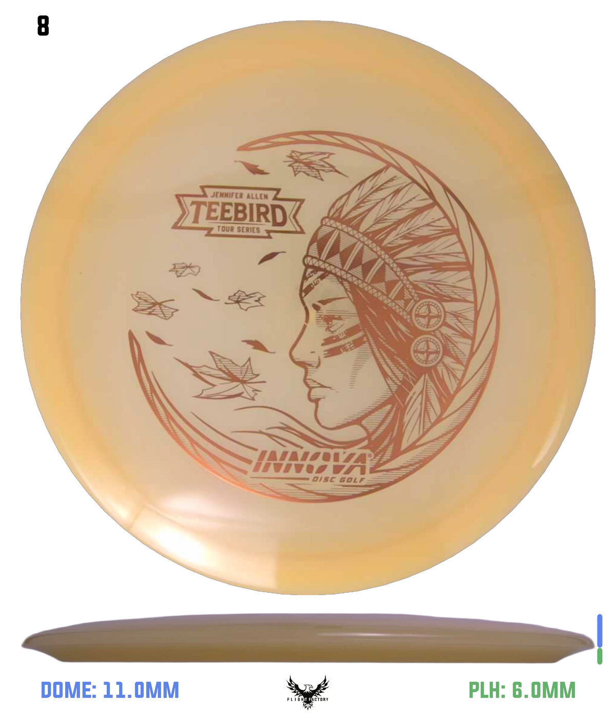 Innova Proto Champion Color Glow Teebird - Jennifer Allen Tour Series (2025)