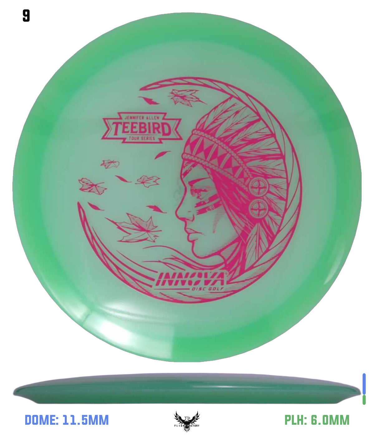 Innova Proto Champion Color Glow Teebird - Jennifer Allen Tour Series (2025)