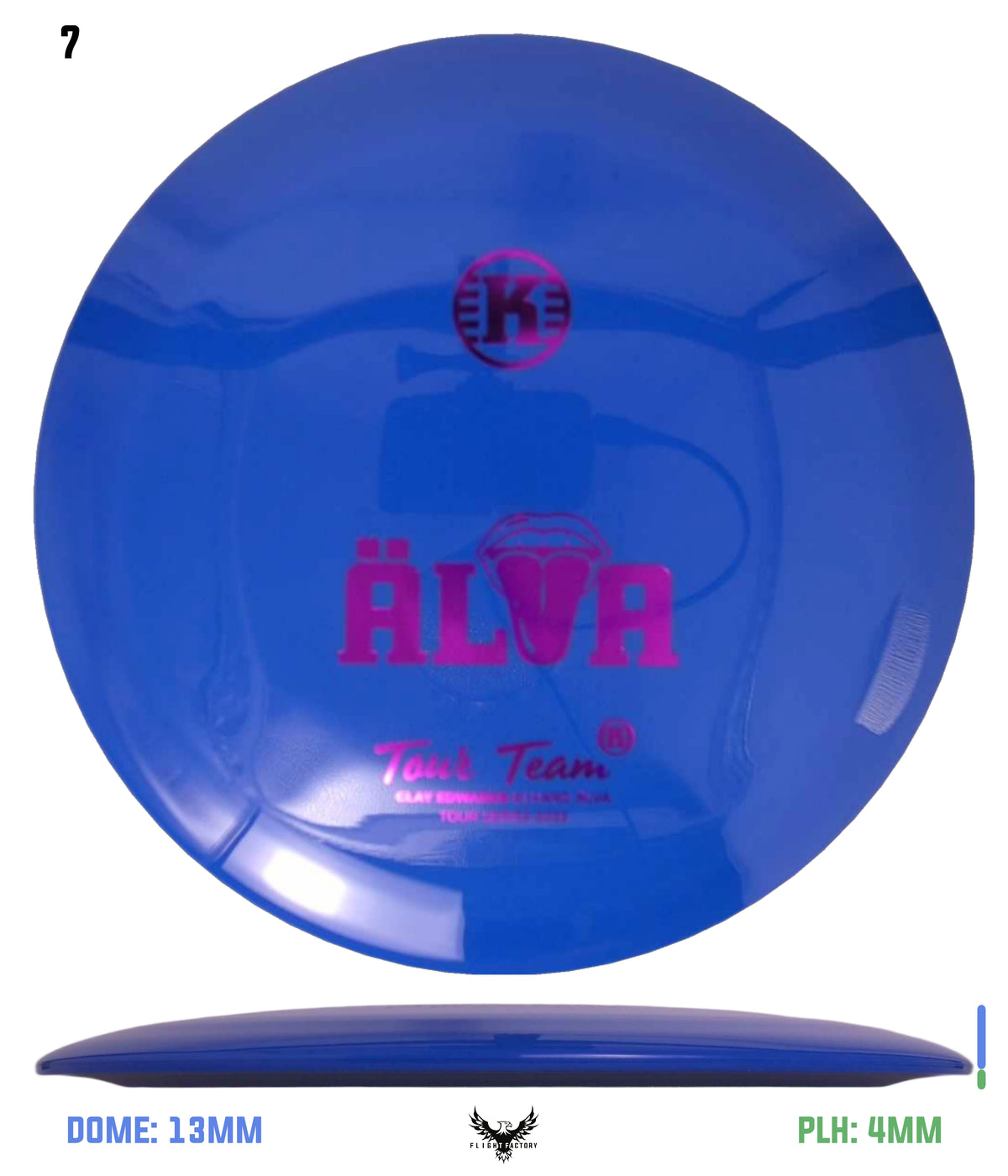 Kastaplast K1 Hard Alva - Clay Edwards Tour Series (2025)