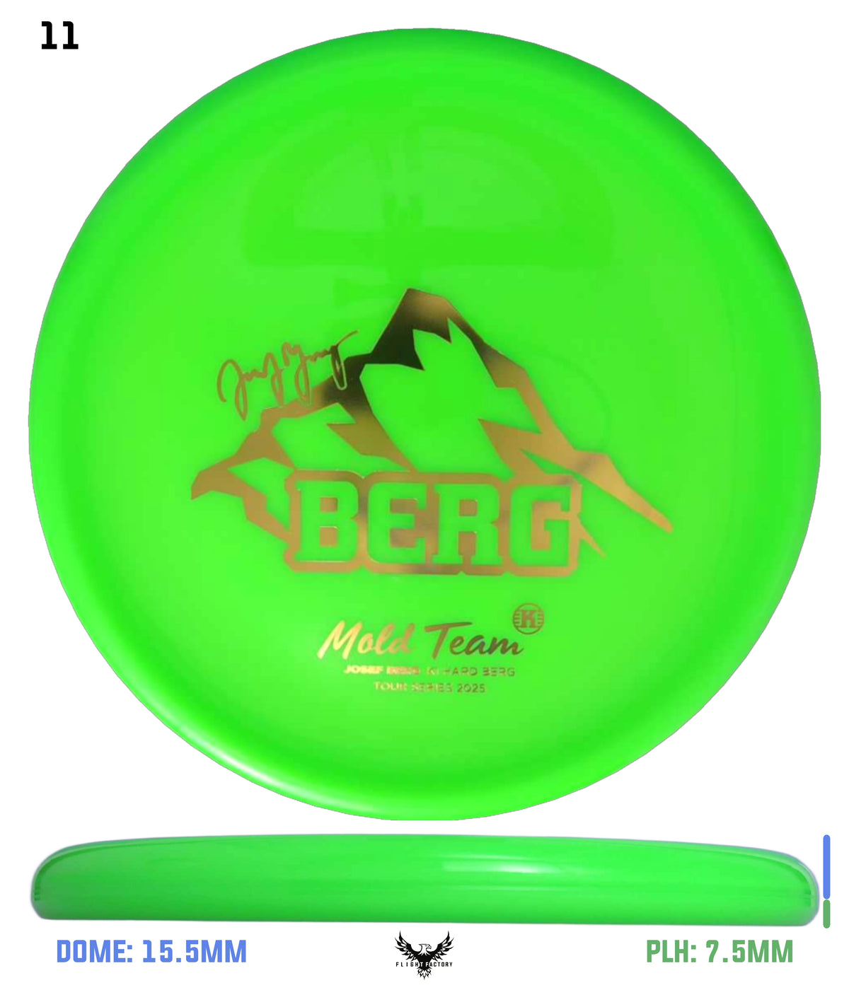 Kastaplast K1 Hard Berg - Joseph Berg Tour Series (2025)