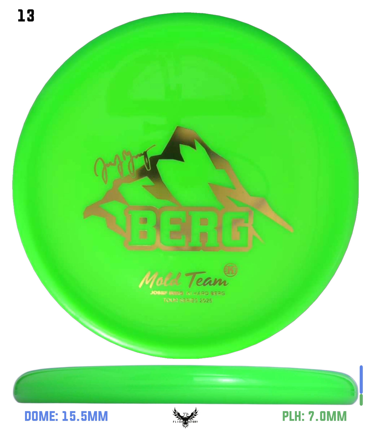 Kastaplast K1 Hard Berg - Joseph Berg Tour Series (2025)