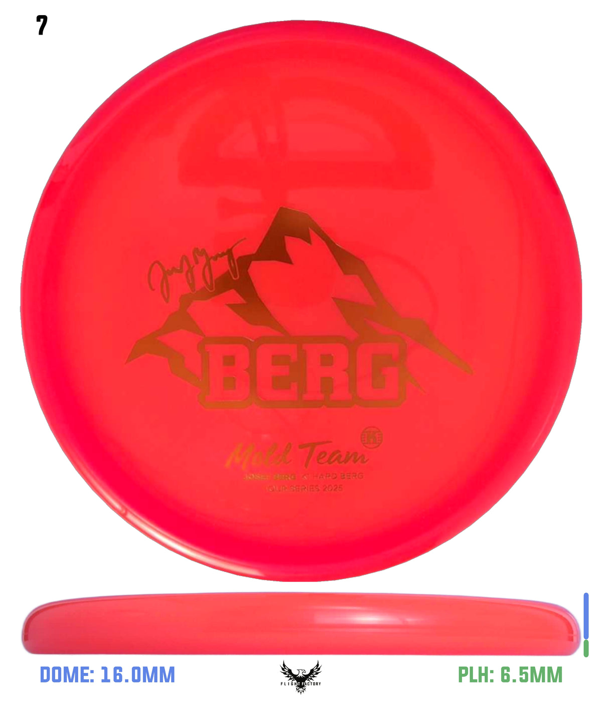 Kastaplast K1 Hard Berg - Joseph Berg Tour Series (2025)
