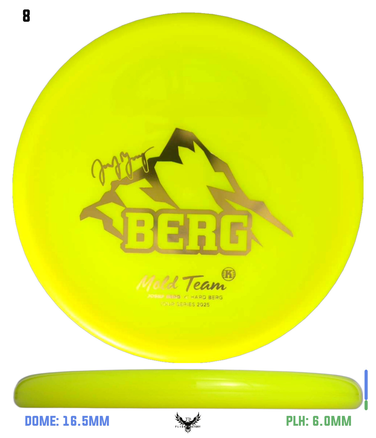 Kastaplast K1 Hard Berg - Joseph Berg Tour Series (2025)